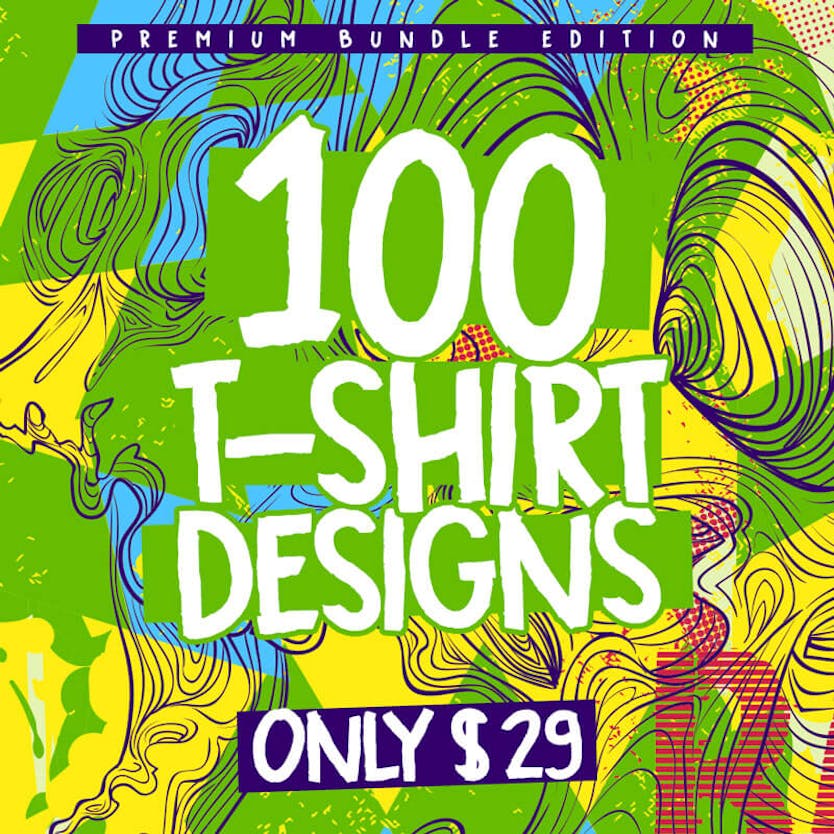 100-Tshirt-Designs-Bundle-Cover