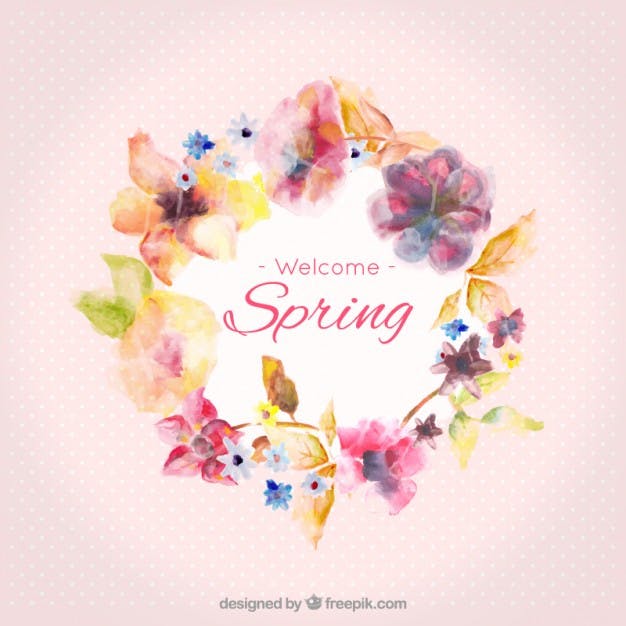 Pink nuances spring