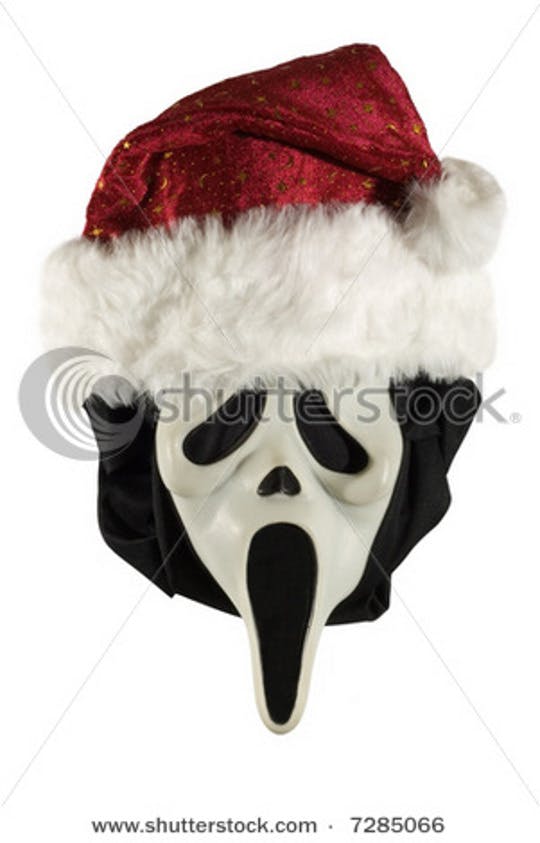 Free Christmas Skull Vectors