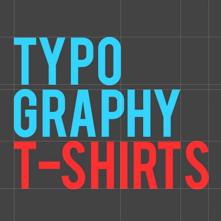 Typography t-shirt
