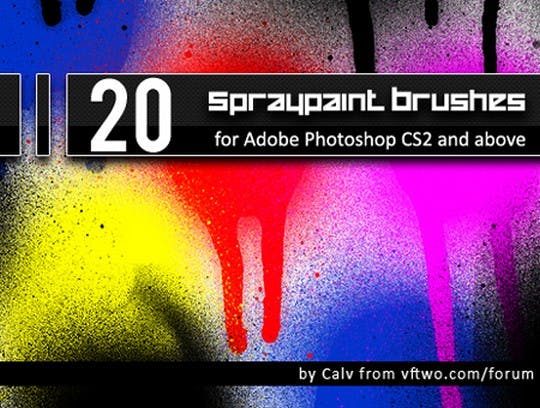 Download free brushes for Photoshop CS5