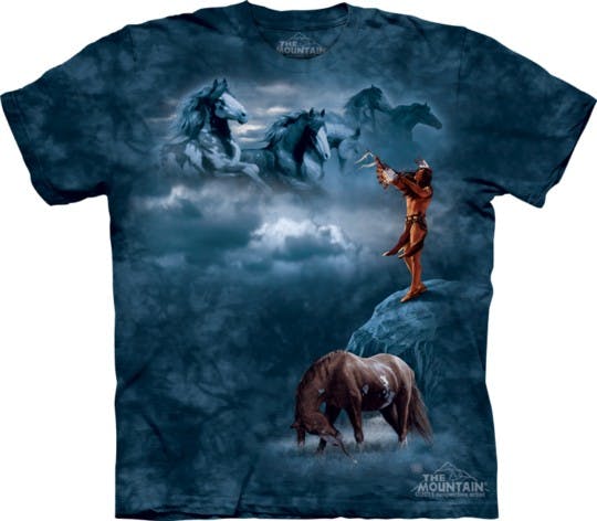 Horse printed t-shirts (2)