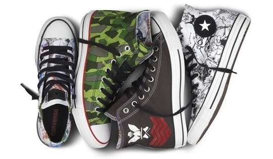 Converse team up with the Gorillaz for their new footwear design