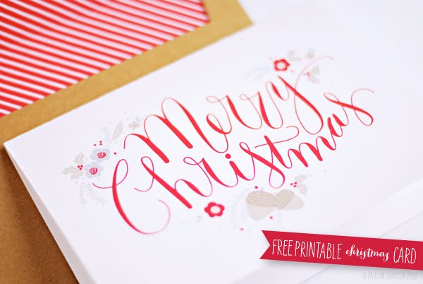 FREE CHRISTMAS CARD DOWNLOAD