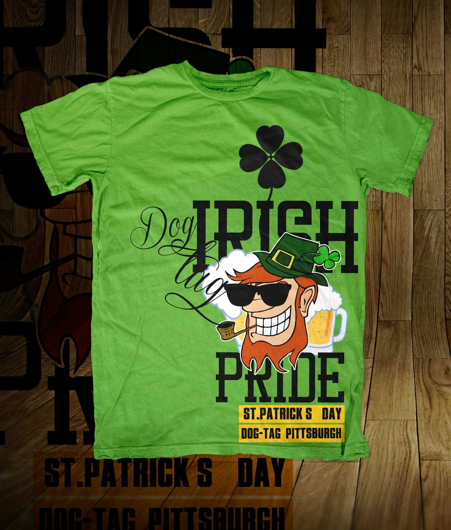 Leprechaun Shirt St Patricks Day Pittsburgh Pride Shirt