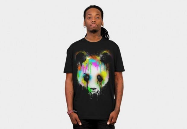 Colorful Panda T-shirt