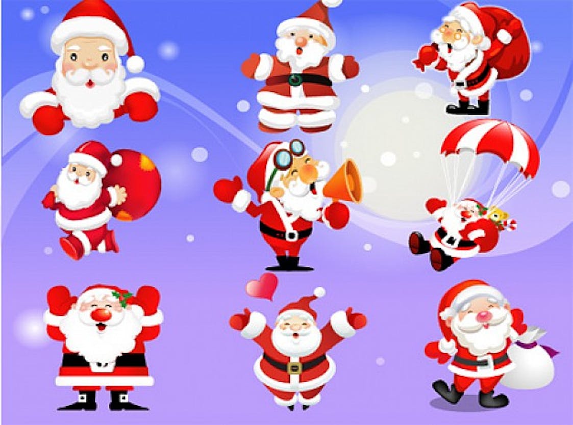 Santa Claus vectors