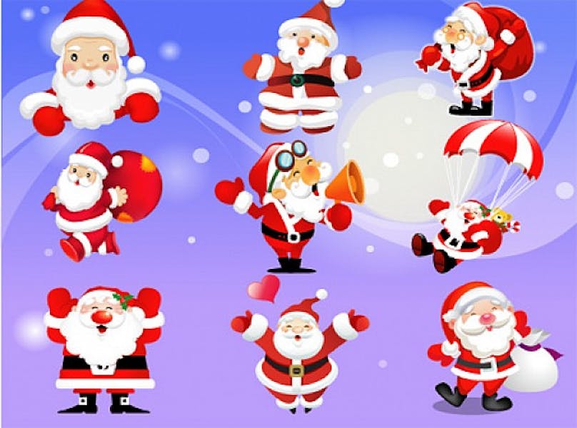 Santa Claus vectors