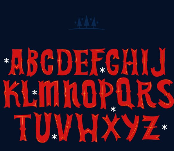 free christmas font download