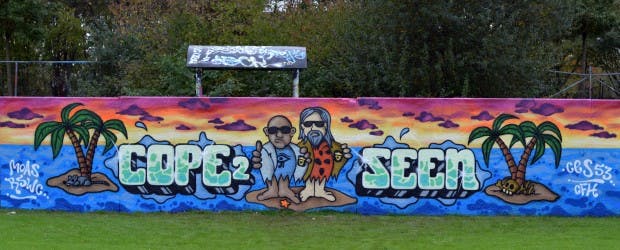 Cope and Seen graffiti