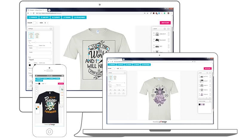 T-shirt design software
