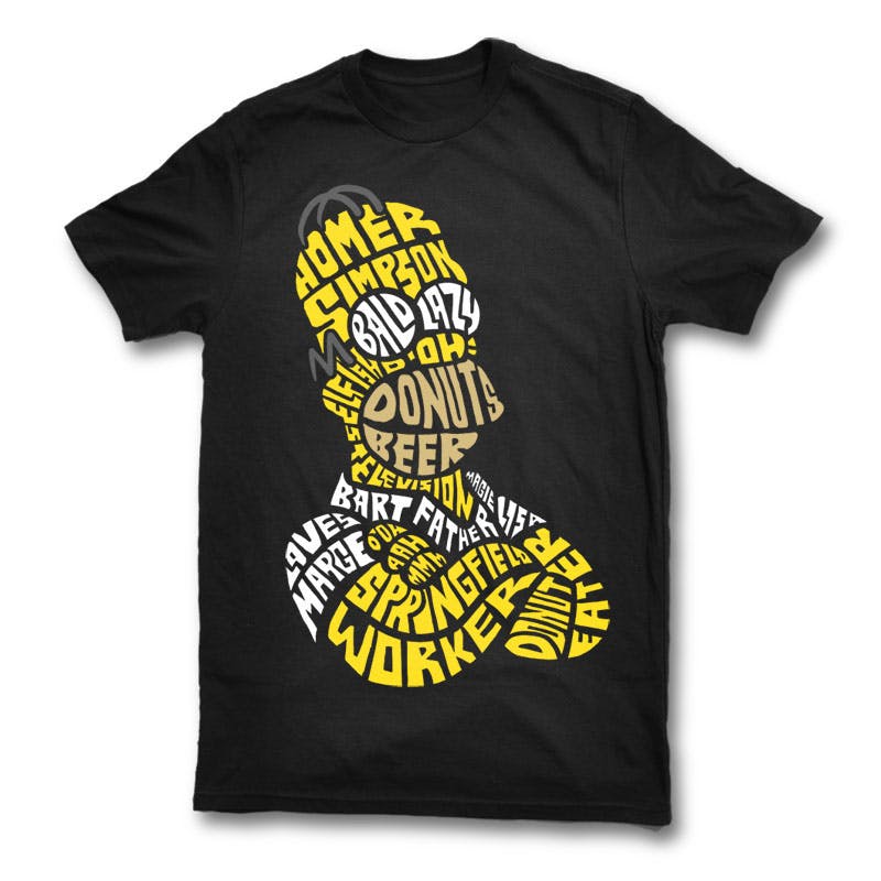 Homer-Simpson-T-shirt-design-18381