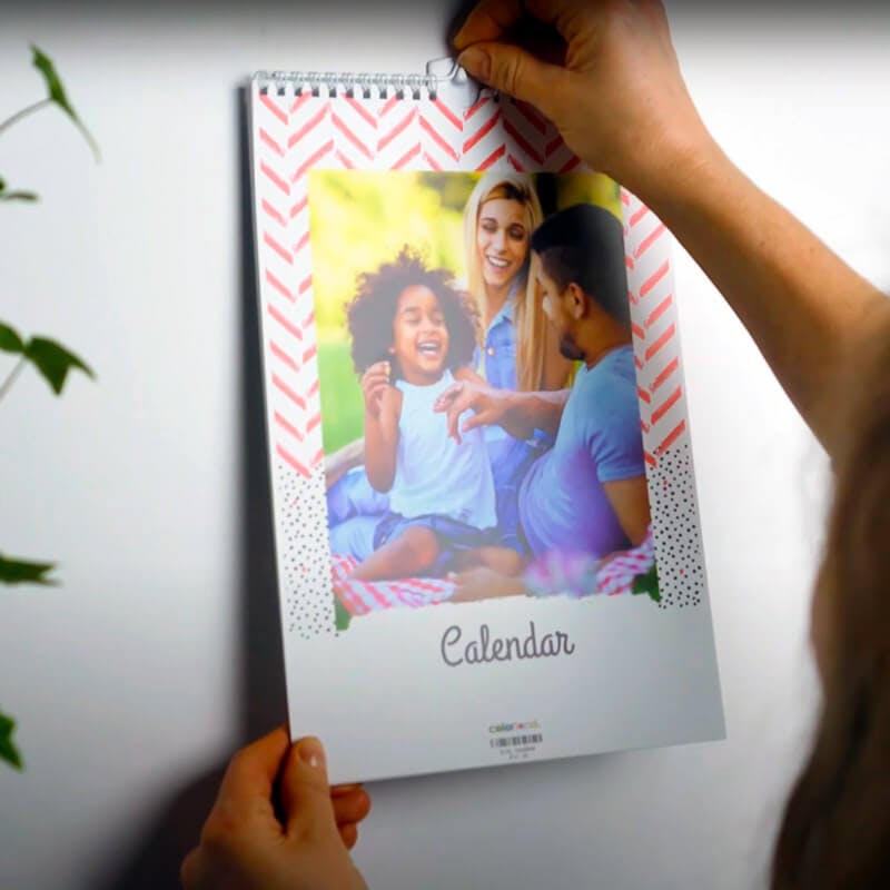 Valentines Day personalized calendar