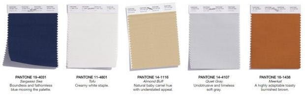 Pantone Color Trend