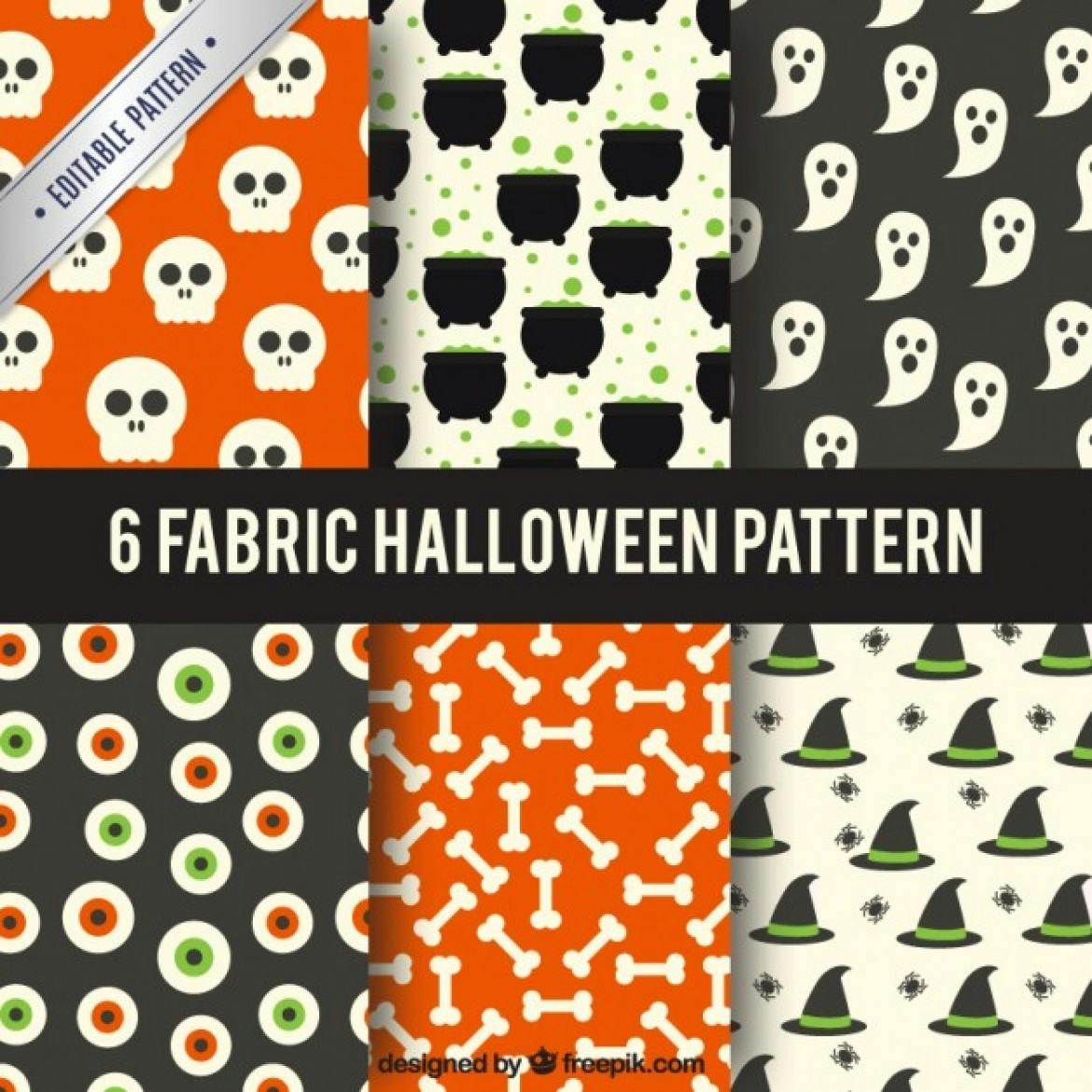 halloween fabric